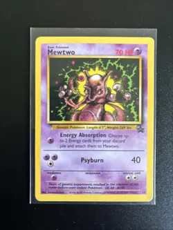 Pokemon Mewtwo TCG Black Star Promo Card 14 Wizards of the Coast - Image 1