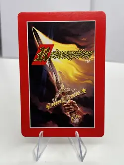 1996 Redemption - Collectible Card Game: Prophets Helmet of Brass #HEBR - Image 2