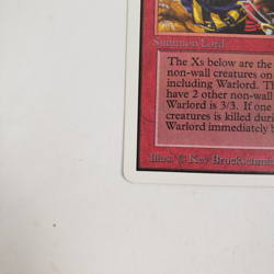 MTG Unlimited Keldon Warlord - Image 4