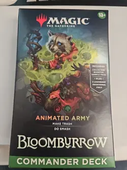 Magic The Gathering - Animated Army - Bloomburrow Commander Deck - Sealed - MTG - Image 1
