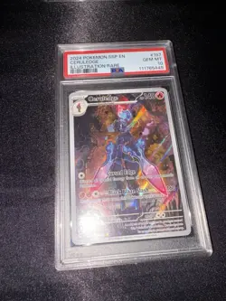 Pokemon 2024 SSP En-Surging Sparks #197 Ceruledge Illustration Rare PSA 10 - Image 1