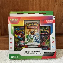 NEW🔥 Pokemon TCG First Partner Illustration Collection (FACTORY SEALED) Series1 - Image 1