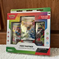 NEW🔥 Pokemon TCG First Partner Illustration Collection (FACTORY SEALED) Series1 - Image 2