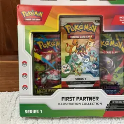 NEW🔥 Pokemon TCG First Partner Illustration Collection (FACTORY SEALED) Series1 - Image 4