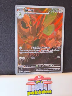 Pokemon TCG Scizor Sv03: Obsidian Flames 205/197 Illustration Rare (Whitening) - Image 2