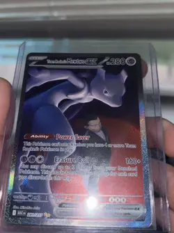 Pokemon Team Rocket's Mewtwo EX 231/182 Sv10 Destined Rivals Holo 280 HP Rare - Image 4