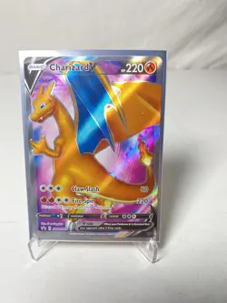 Charizard V Full Art Black Star Promo Champions Path SWSH050, Pokemon - Image 1
