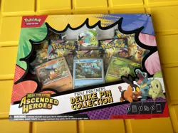 Pokemon Ascended Heroes First Partner Deluxe Pin Collection Sealed New - Image 1