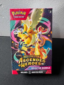 Pokemon TCG Mega Evolution—Ascended Heroes Booster Bundle Box 6 Packs - Image 1