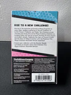 Pokemon TCG Mega Evolution—Ascended Heroes Booster Bundle Box 6 Packs - Image 2