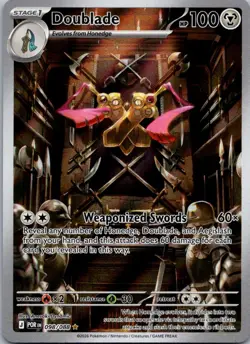 Doublade 098/088 Holo Illustration Rare Perfect Order Pokemon Near Mint - Image 1