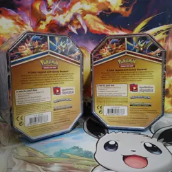 Pokemon TCG: Legends of Galar Tin (Zamazenta V & Zacian V) - Factory Sealed - Image 2