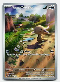 PALDEAN WOOPER PHANTASMAL FLAMES 102/094 NM ILLUSTRATION RARE POKEMON - Image 2