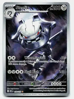 STEELIX MEGA EVOLUTION 150/132 NM ILLUSTRATION RARE POKEMON - Image 2