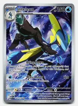 INTELEON MEGA EVOLUTION 142/132 NM ILLUSTRATION RARE POKEMON - Image 2