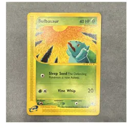 Pokemon Bulbasaur 40 HP Basic Expedition Symbol 95/165 Nintendo 2002 English - Image 1