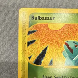 Pokemon Bulbasaur 40 HP Basic Expedition Symbol 95/165 Nintendo 2002 English - Image 2