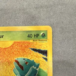 Pokemon Bulbasaur 40 HP Basic Expedition Symbol 95/165 Nintendo 2002 English - Image 5