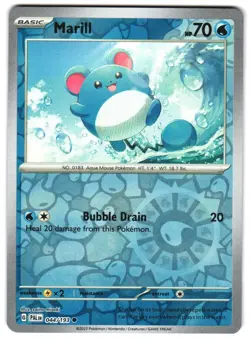 Marill 044/193 Reverse Holo SV02: Paldea Evolved Pokemon TCG - Image 1