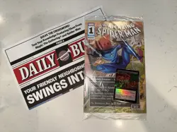 PAX West 2025 MTG Magic The Gathering Spider-Man Promo Comic & Sinister Six Card - Image 1