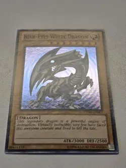 Blue-Eyes White Dragon DPKB-EN001 Super Rare Yugioh Duelist Pack Kaiba Unlimited - Image 4