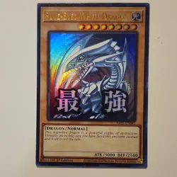 Konami Blue-Eyes White Dragon Holo 1st Edition RA05-EN085 Yu-Gi-Oh! TCG - Image 1
