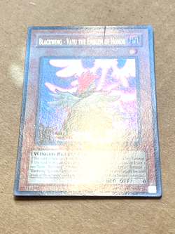 yugioh Blackwing - Vayu Emblem of Honor ANPR-EN005 Unlimited Ed Ultra Played! - Image 3