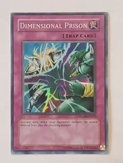 Yugioh 2008 World Championship Promo Dimensional Prison WC08-EN003 - Image 1