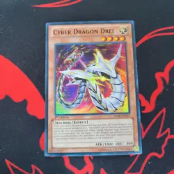 Cyber Dragon Drei SDCR-EN002 Cyber Dragon Revolution Yu-Gi-Oh 1st Edition NM - Image 1
