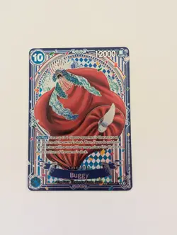 OP09-051 Silver Buggy SP English One Piece TCG Excellent Condition - Image 1