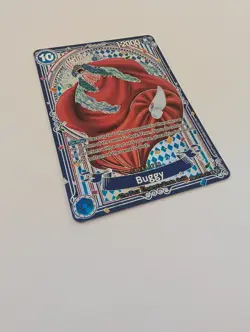 OP09-051 Silver Buggy SP English One Piece TCG Excellent Condition - Image 3