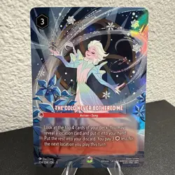 Disney Lorcana - The Cold Never Bothered Me 234/204 Winterspell - Enchanted - Image 1