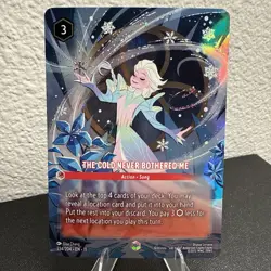 Disney Lorcana - The Cold Never Bothered Me 234/204 Winterspell - Enchanted - Image 2
