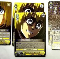 Weiss Schwarz Attack On Titan Vol. 2 AOT/S50 “Keen Mind” Armin x2 - Image 1