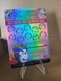 Sakashima Of A Thousand Faces Foil Secret L'air NM ENG MTG - Image 2