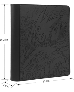 Toploader 9 Pocket Pokemon Trading Card Binder Laser Engraved (Made To Order) - Image 1