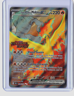 Team Rocket's Moltres ex - (Destined Rivals Stamp) 208/182 Miscellaneous Cards & - Image 1