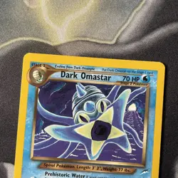 Dark Omastar 19/105 Neo Destiny Rare Pokemon Card - WOTC - NM - Image 2