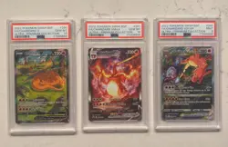 3 Charizard VMAX SWSH PROMOS 260, 261, 262 Sword & Shield Promo Cards PSA10/9 - Image 1