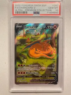 3 Charizard VMAX SWSH PROMOS 260, 261, 262 Sword & Shield Promo Cards PSA10/9 - Image 5