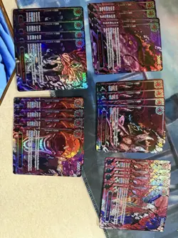 One Piece OP13 Proxy Demon Pack Elder Cards Full Set Textured - Image 1