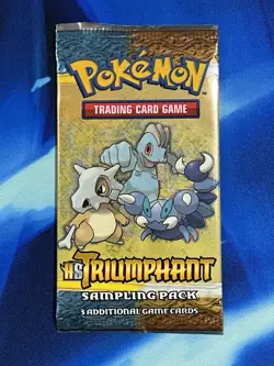 HS Triumphant Sample Pack 3 Card Fun Pack Heart Gold Soul Silver Booster Pack - Image 1