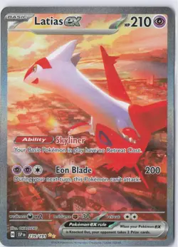 Pokemon Latias EX TCG Card Sir 239/191 Surging Sparks NM Condition - Image 1