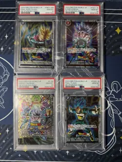 Bandai Dragon Ball Super DB Sparking! Zero Graded GEM MT 10 Holo Cards - Image 1