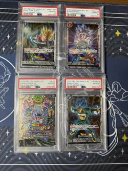 Bandai Dragon Ball Super DB Sparking! Zero Graded GEM MT 10 Holo Cards - Image 2