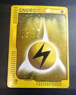 Lightning Energy E Series McDonald's Promo Japanese Pokemon Card - Image 1