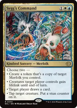 Sygg's Command Lorwyn Eclipsed NM Sorcery Rare MAGIC THE GATHERING CARD ABUGames - Image 1
