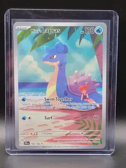 Misty's Lapras Pokemon Card - 194/182 NM/M - Image 1