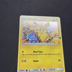 2021 POKEMON TCG MCDONALDS 25TH ANNIVERSARY BASIC HOLO PIKACHU CARD 25/25 - Image 2