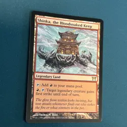 MTG Shinka, the Bloodsoaked Keep Champions of Kamigawa Regular - Image 2